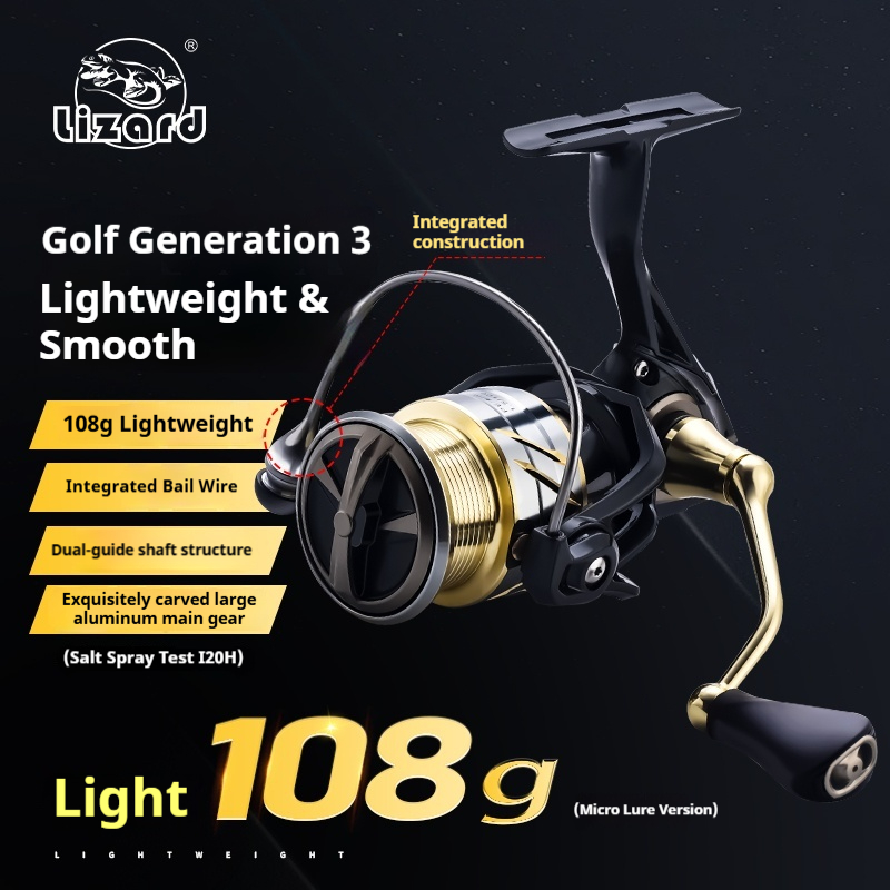 Developing Tank Reel - Moulinet de pêche spinning Lizard Golf