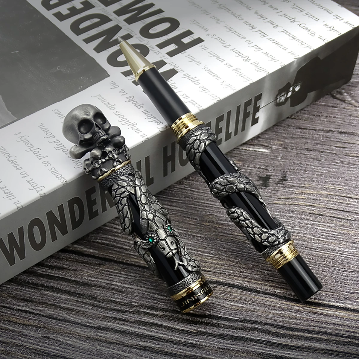 Jinhao – stylo à bille en méta - Vintage Collectible Pens avis et prix