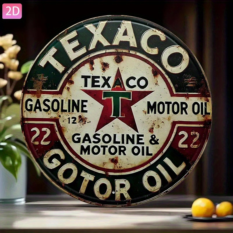 Panneau métallique vintage Tex - Vintage Collectible Plates avis et prix