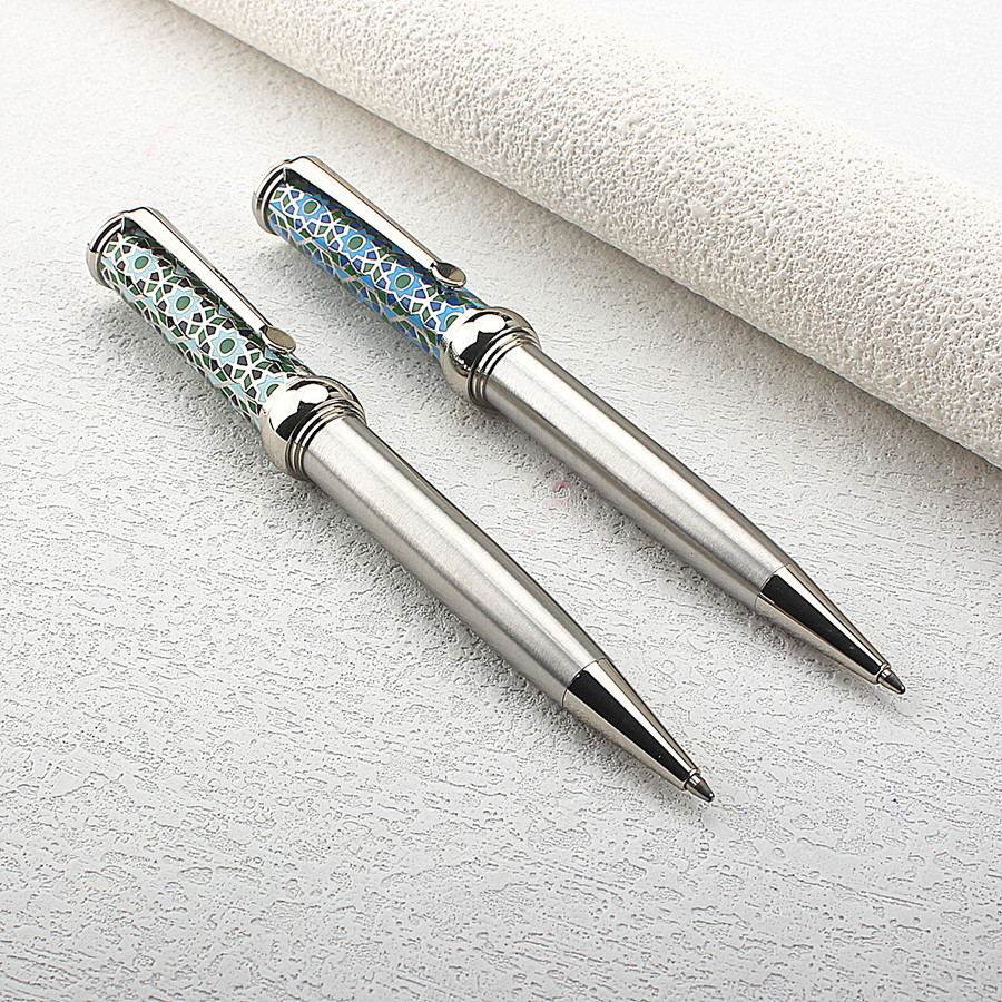 Stylo à bille en métal à motif - Vintage Collectible Pens avis et prix